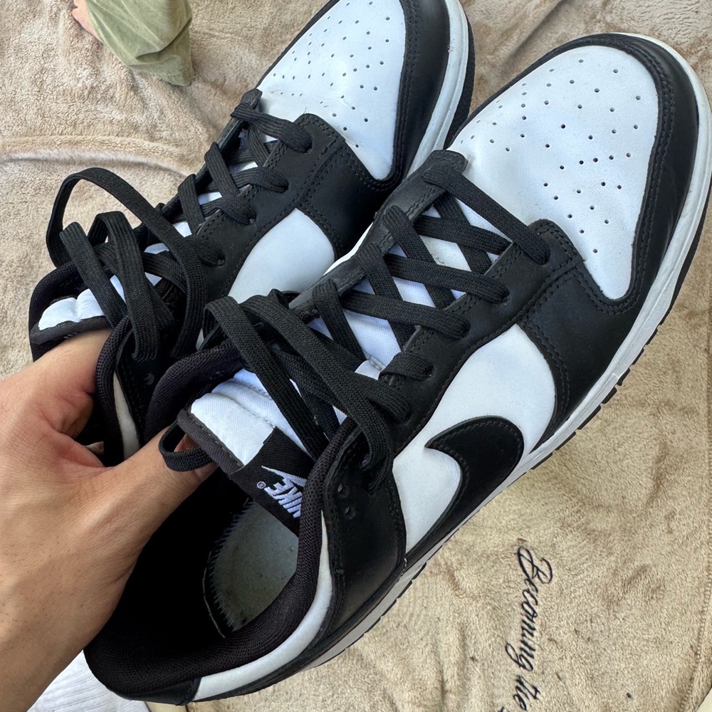 Nike Dunks Black and White Sneakers